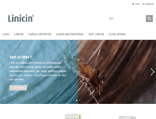 Tablet Screenshot of linicin.se